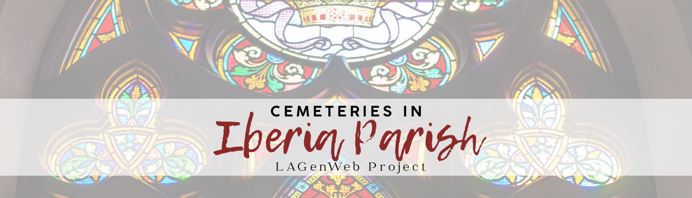 Iberia Parish Cemetery LAGenWeb Page