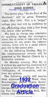 1922graduationarticle.jpg (524578 bytes)