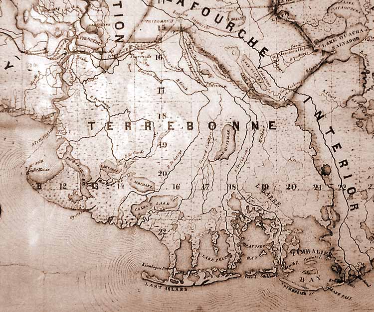 Terrebonne Parish, LA ... 1853